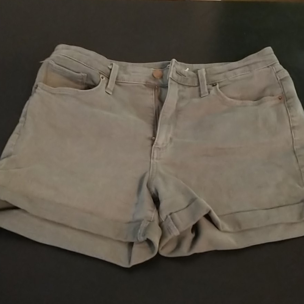 Green shorts